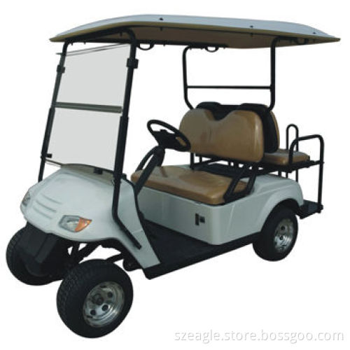 Electric Golf Carts, 4 Seats, CE-certified, with Flip Flop Seat, Curtis Controller, Trojan Battery